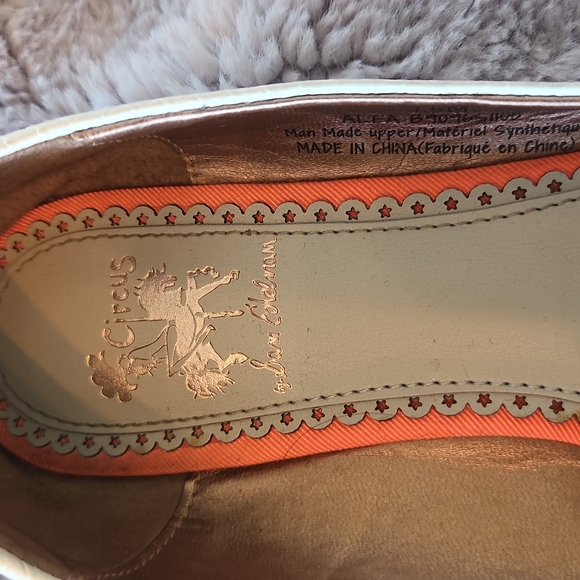 White Sam Edelman Flats - Picture 2 of 6